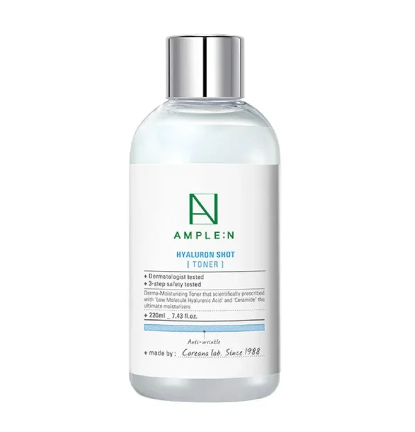 Tónico facial hidratante ácido hialurónico 220ml