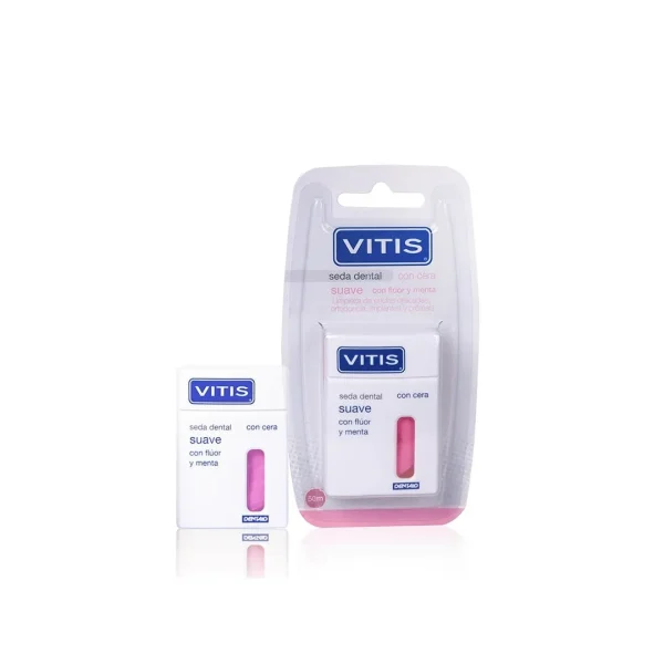 Seda Dental VITIS® suave flúor menta 50 mts